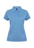 Henbury Ladies Coolplus Wicking Piqu Polo Shirt
