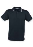 Henbury Coolplus Tipped Polo Shirt