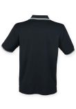 Henbury Coolplus Tipped Polo Shirt