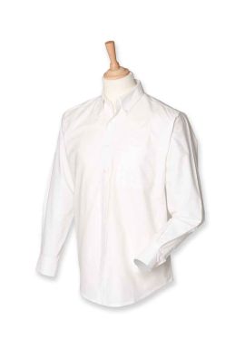 Henbury Long Sleeve Classic Oxford Shirt