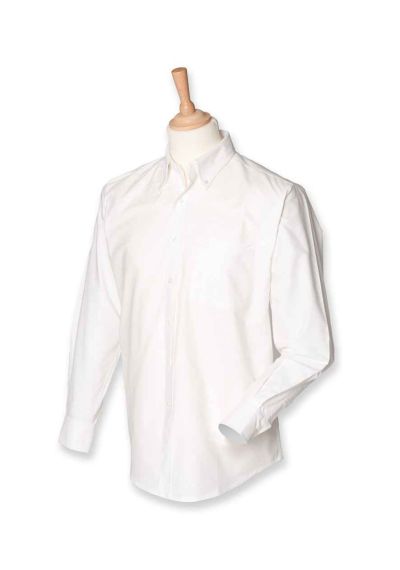Henbury Long Sleeve Classic Oxford Shirt