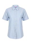 Henbury Ladies Short Sleeve Classic Oxford Shirt
