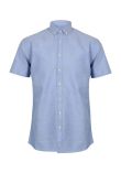Henbury Modern Short Sleeve Regular Fit Oxford Shirt