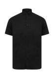 Henbury Modern Short Sleeve Slim Fit Oxford Shirt