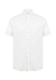Henbury Modern Short Sleeve Slim Fit Oxford Shirt