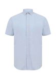 Henbury Modern Short Sleeve Slim Fit Oxford Shirt
