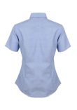 Henbury Ladies Modern Short Sleeve Regular Fit Oxford Shirt