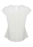 Henbury Ladies Pleat Front Short Sleeve Blouse