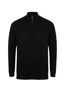 Henbury Unisex Zip Through Cardigan