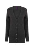 Henbury Ladies Cotton Acrylic V Neck Cardigan