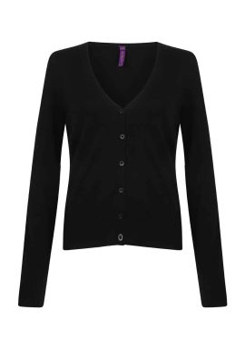 Henbury Ladies Lightweight V Neck Cardigan