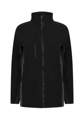 Henbury Unisex Contrast Soft Shell Jacket