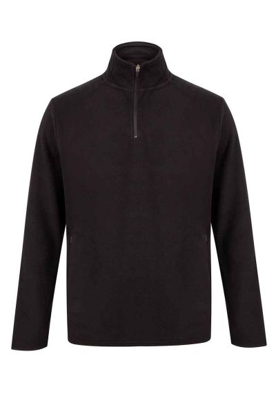 Henbury Zip Neck Micro Fleece