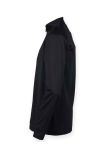 Henbury Zip Neck Wicking Top