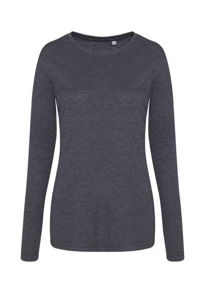 AWDis Ladies Long Sleeve Tri-Blend T-Shirt