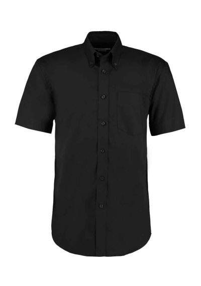 Kustom Kit Premium Short Sleeve Classic Fit Oxford Shirt