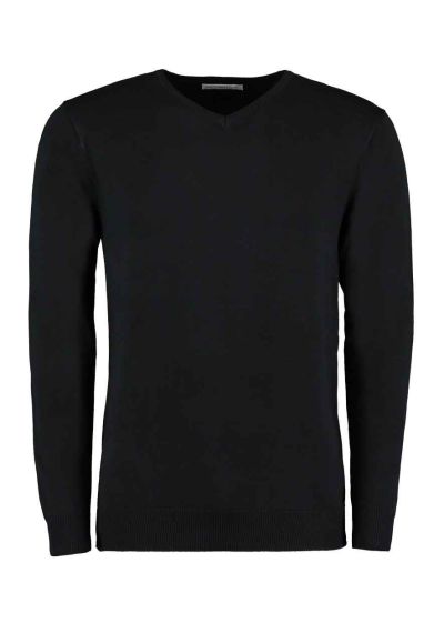 Kustom Kit Arundel Cotton Acrylic V Neck Sweater