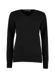 Kustom Kit Ladies Arundel Cotton Acrylic V Neck Sweater