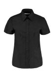Kustom Kit Ladies Short Sleeve Tailored Workwear Oxford Shirt