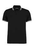 Kustom Kit Contrast Tipped Poly/Cotton Piqu Polo Shirt