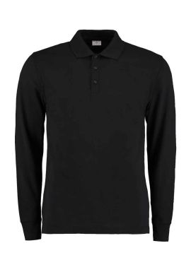 Kustom Kit Long Sleeve Poly/Cotton Piqu Polo Shirt