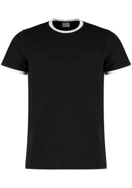 Kustom Kit Fashion Fit Ringer T-Shirt