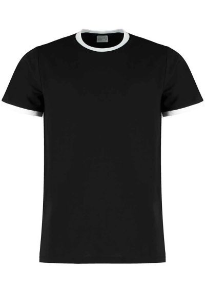 Kustom Kit Fashion Fit Ringer T-Shirt