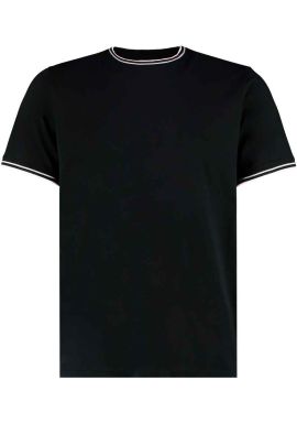 Kustom Kit Fashion Fit Tipped T-Shirt