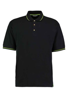 Kustom Kit St Mellion Tipped Cotton Piqu Polo Shirt