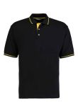 Kustom Kit St Mellion Tipped Cotton Piqu Polo Shirt