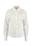 Kustom Kit Ladies Premium Long Sleeve Tailored Oxford Shirt