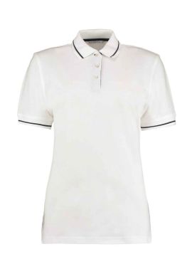 Kustom Kit Ladies St Mellion Tipped Cotton Piqu Polo Shirt