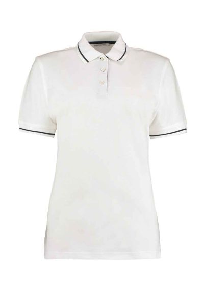 Kustom Kit Ladies St Mellion Tipped Cotton Piqu Polo Shirt
