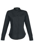 Kariban Ladies Long Sleeve Mandarin Collar Shirt