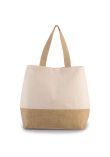 Kimood Canvas & Jute Shopper