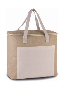 Kimood Large Jute Cool Bag