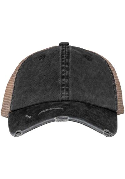 Native Spirit Washed Trucker Destroy Cap