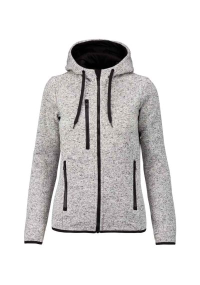 Proact Ladies Heather Hooded Jacket