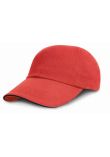 Result Low Profile Heavy Brushed Cotton Cap with Sandwich Peak
