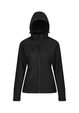 Regatta Ladies Venturer Three Layer Hooded Soft Shell Jacket
