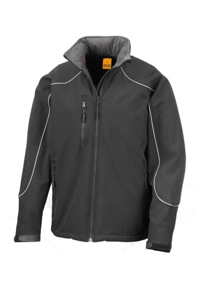 Result Work-Guard Hooded Soft Shell Jacket