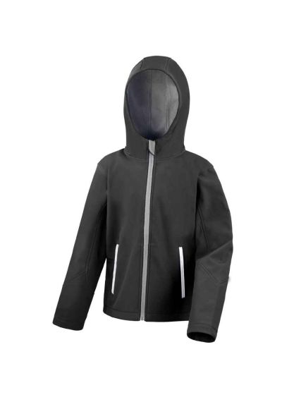 Result Core Kids TX Performance Hooded Soft Shell Jacket