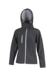 Result Core Ladies Hooded Soft Shell Jacket