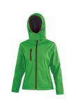 Result Core Ladies Hooded Soft Shell Jacket