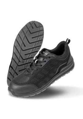 Result Work-Guard All Black SRA SB Safety Trainers