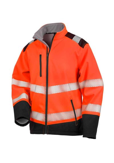 Result Safe-Guard Printable Ripstop Safety Soft Shell Jacket