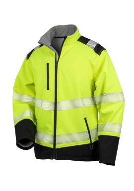 Result Safe-Guard Printable Ripstop Safety Soft Shell Jacket