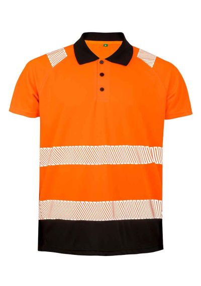 Result Genuine Recycled Safety Polo Shirt