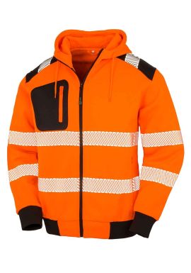 Result Genuine Recycled Safety Zip Hoodie