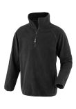 Result Genuine Recycled Kids Zip Neck Micro Fleece